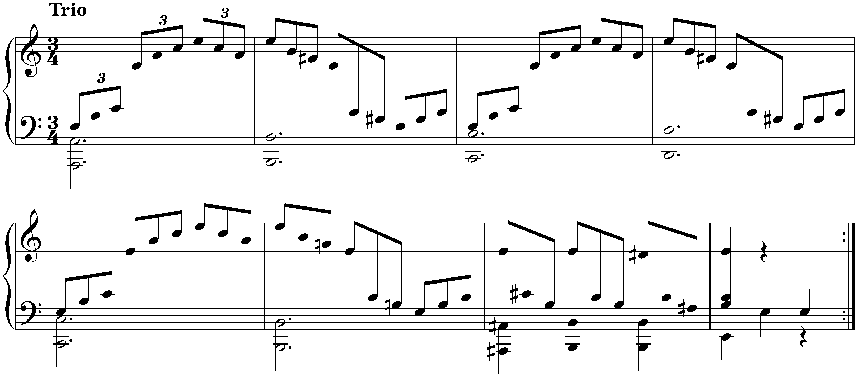 Sonata no. 3 in C major, op. 2 no. 3; 3. Scherzo: Allegro