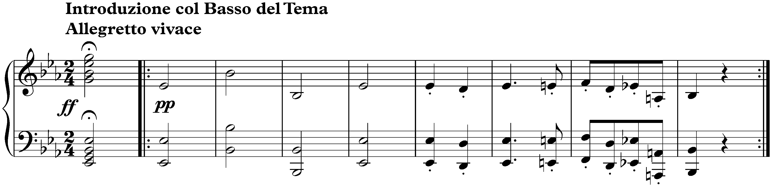 Variations and Fugue in E-flat major, op. 35
