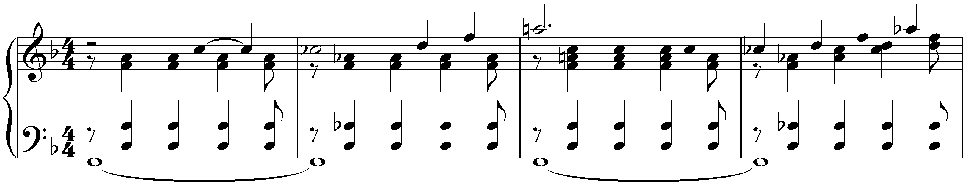 Ganze Stücke; 2. C major