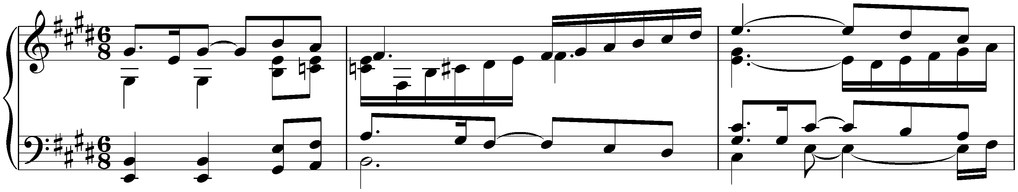 Ganze Stücke; 5. E major