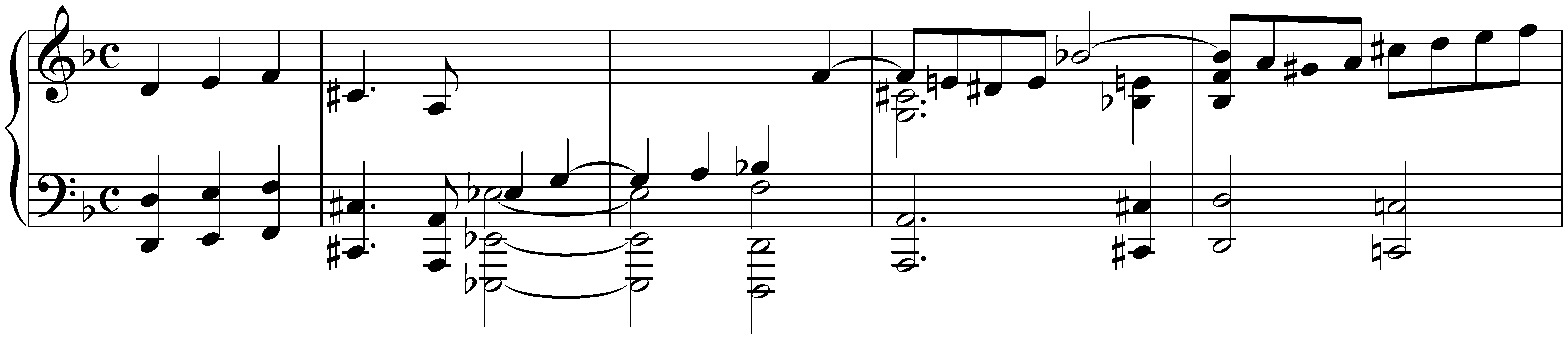 Sonatenentwürfe; 3. (1.) D minor