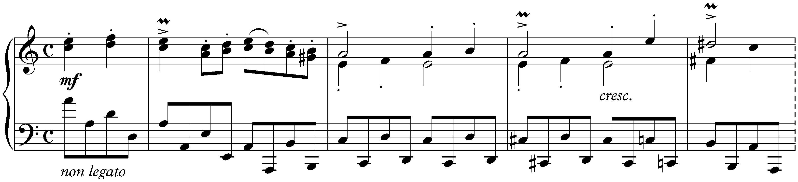 Two Gavottes, WoO 3; 1. A minor