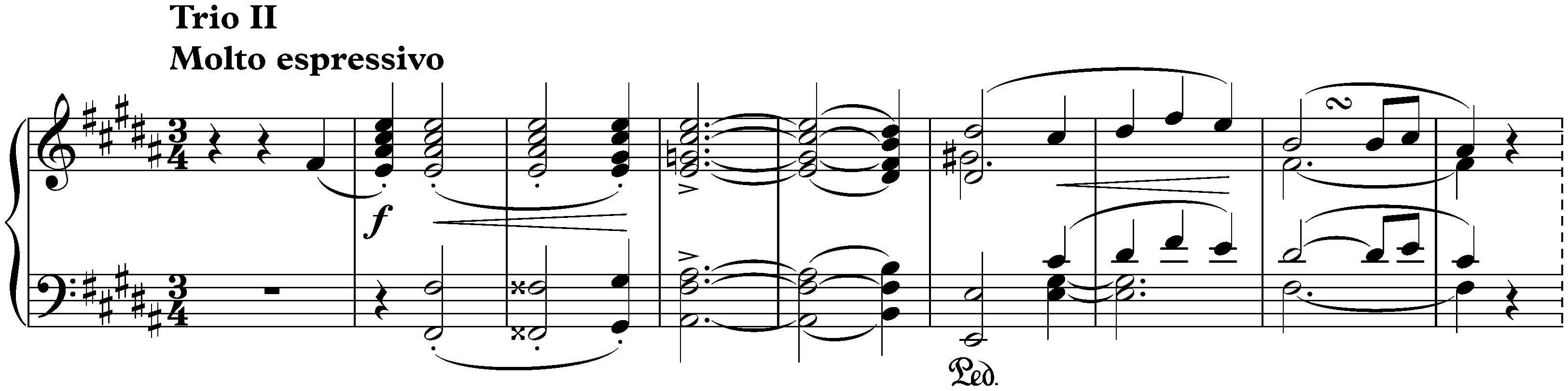 Scherzo in E-flat minor, op. 4