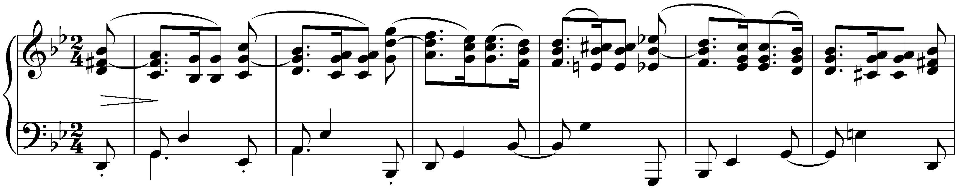 Sketches, Anh. III/15; 6. G minor