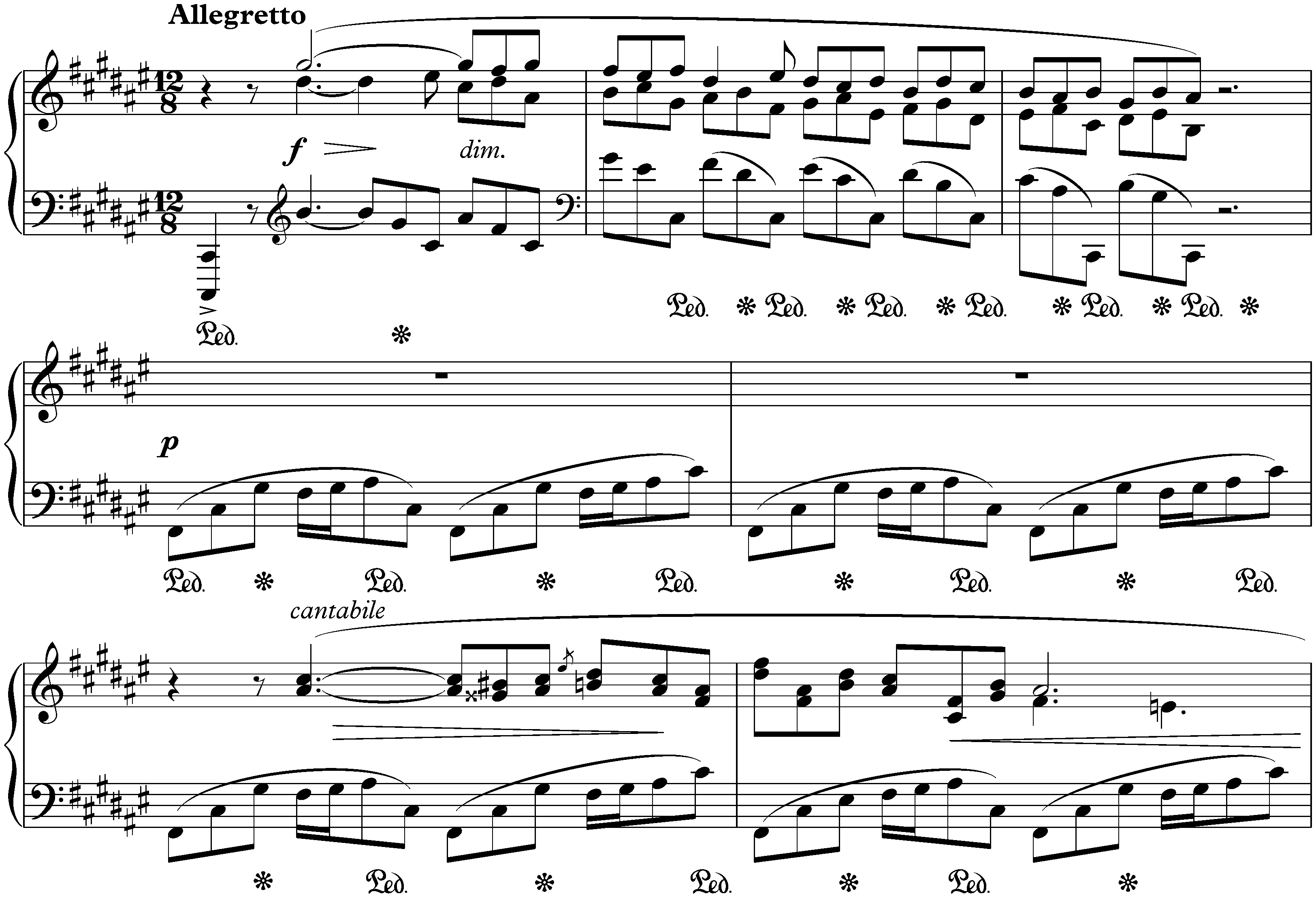 Barcarolle in F-sharp major, op. 60