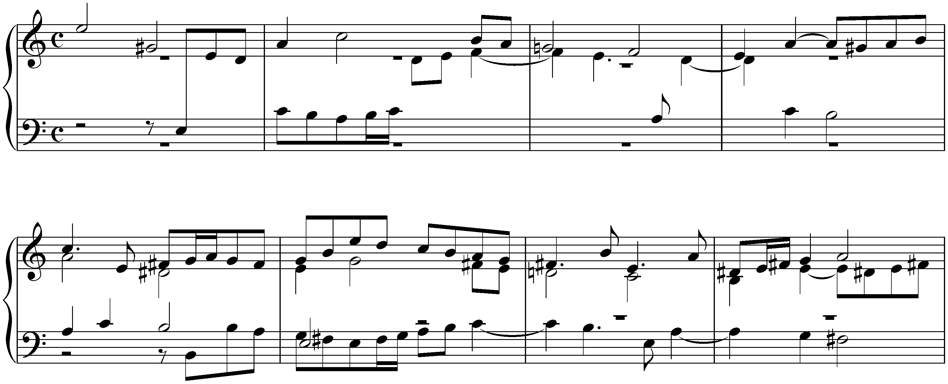 Three Fugues, KK VIIa/2 (Luigi Cherubini); 1. A minor
