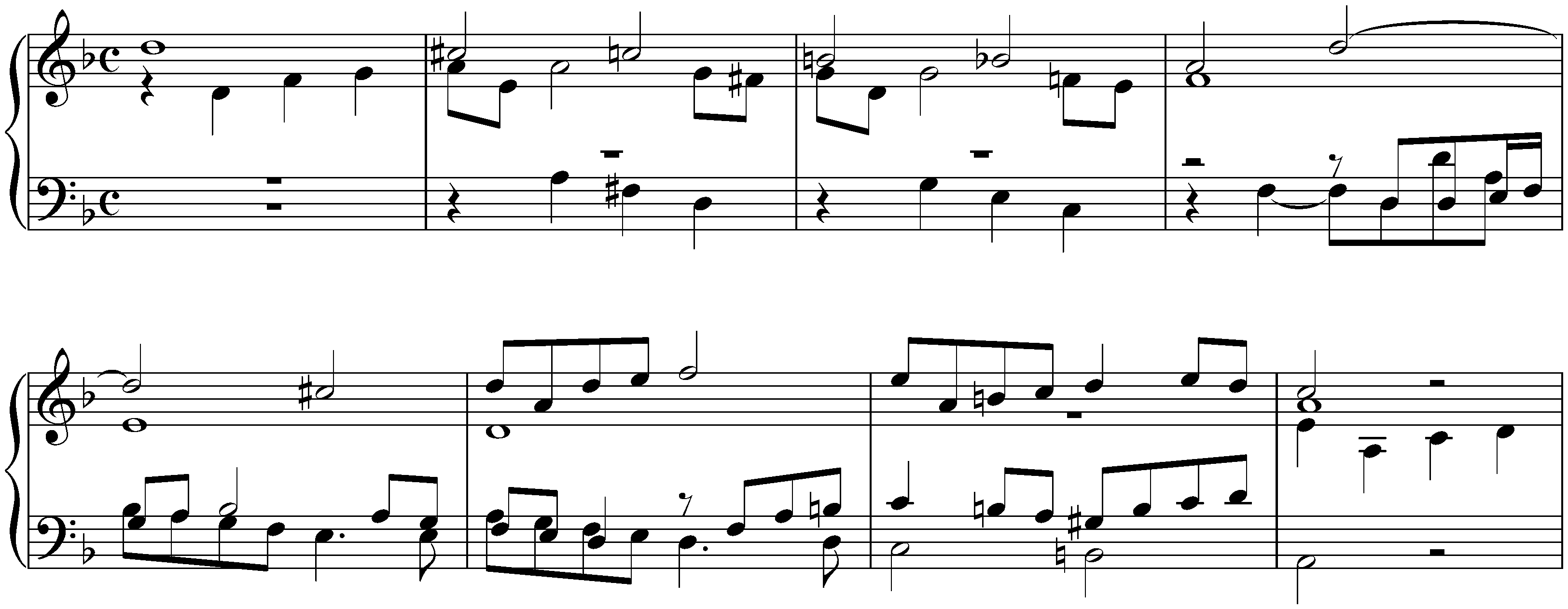 Three Fugues, KK VIIa/2 (Luigi Cherubini); 3. D minor