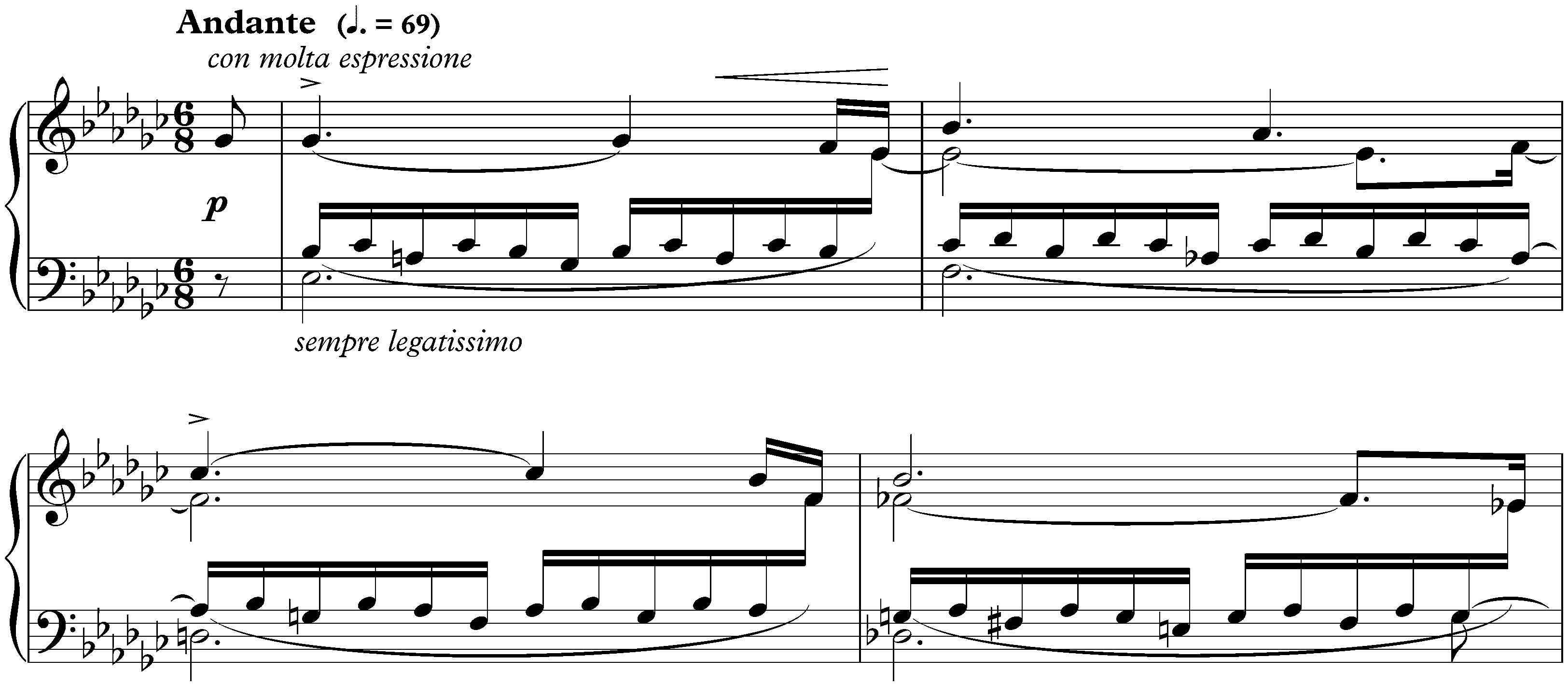 Twelve Études, op. 10; 6. E-flat minor