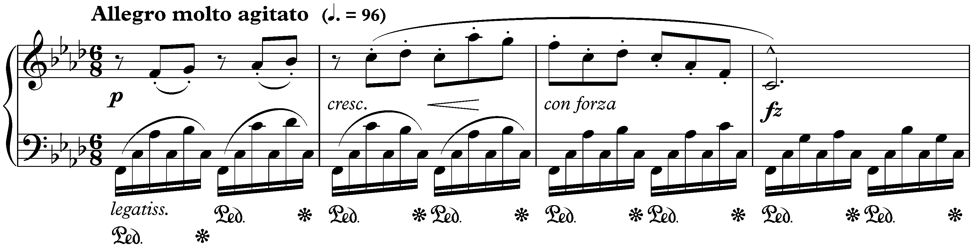 Twelve Études, op. 10; 9. F minor