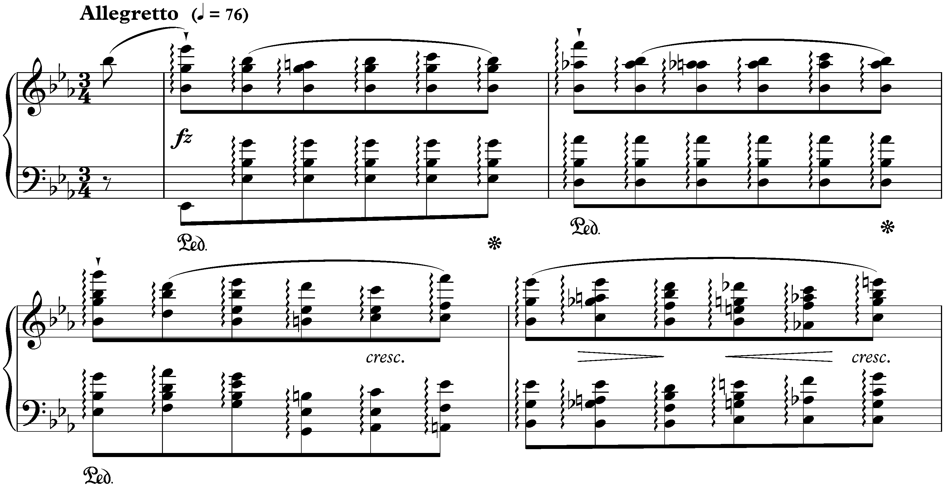 Twelve Études, op. 10; 11. E-flat major
