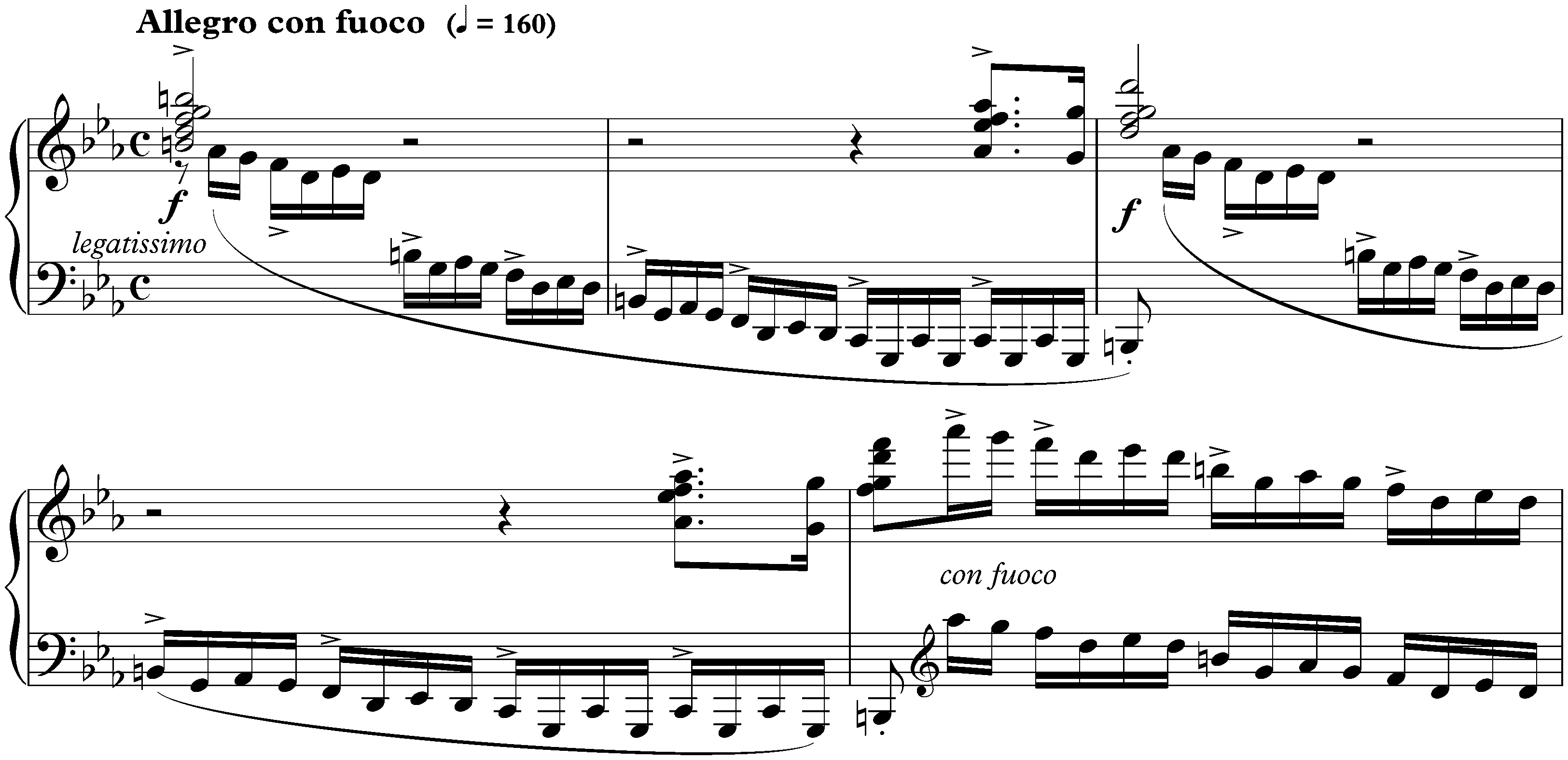 Twelve Études, op. 10; 12. C minor