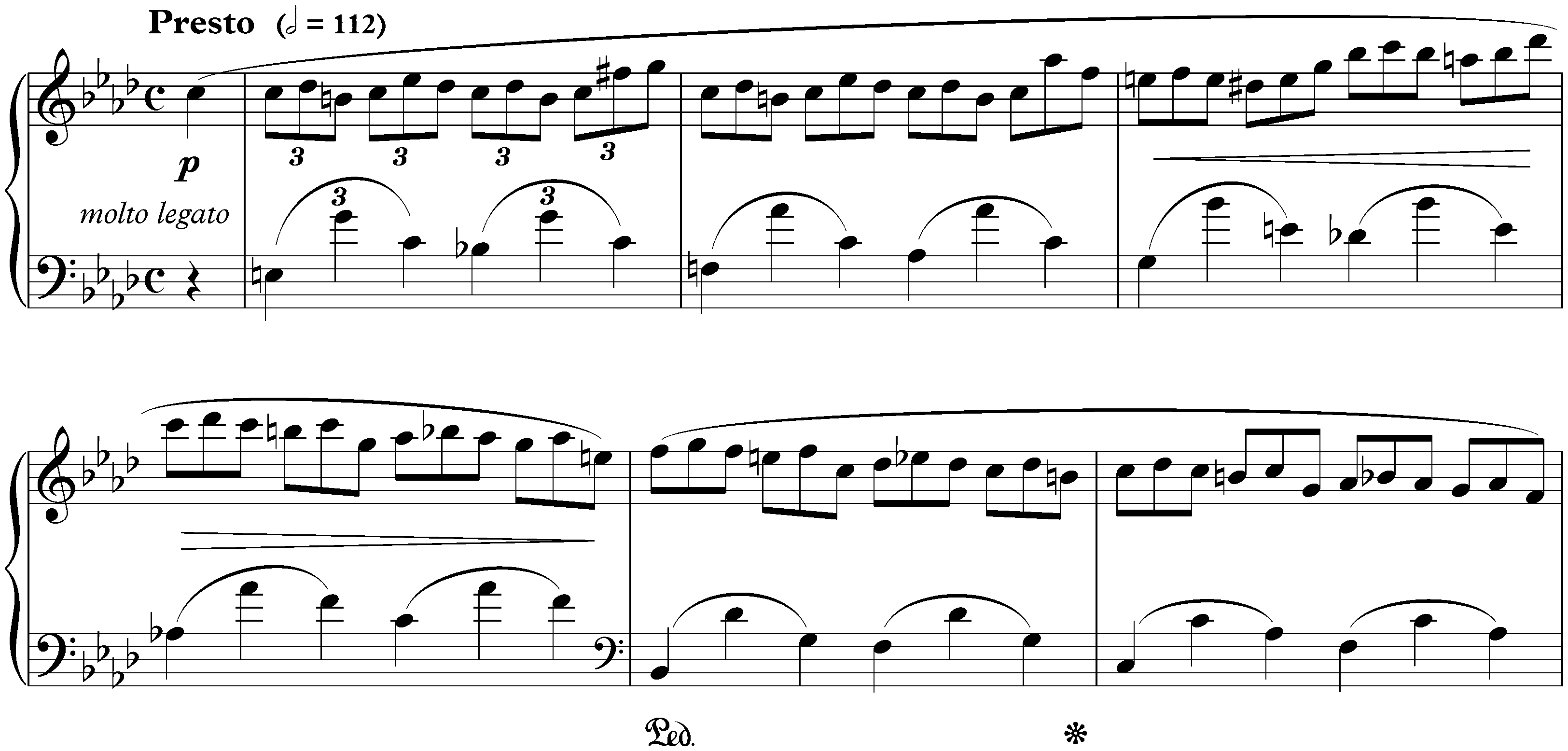 Twelve Études, op. 25; 2. F minor
