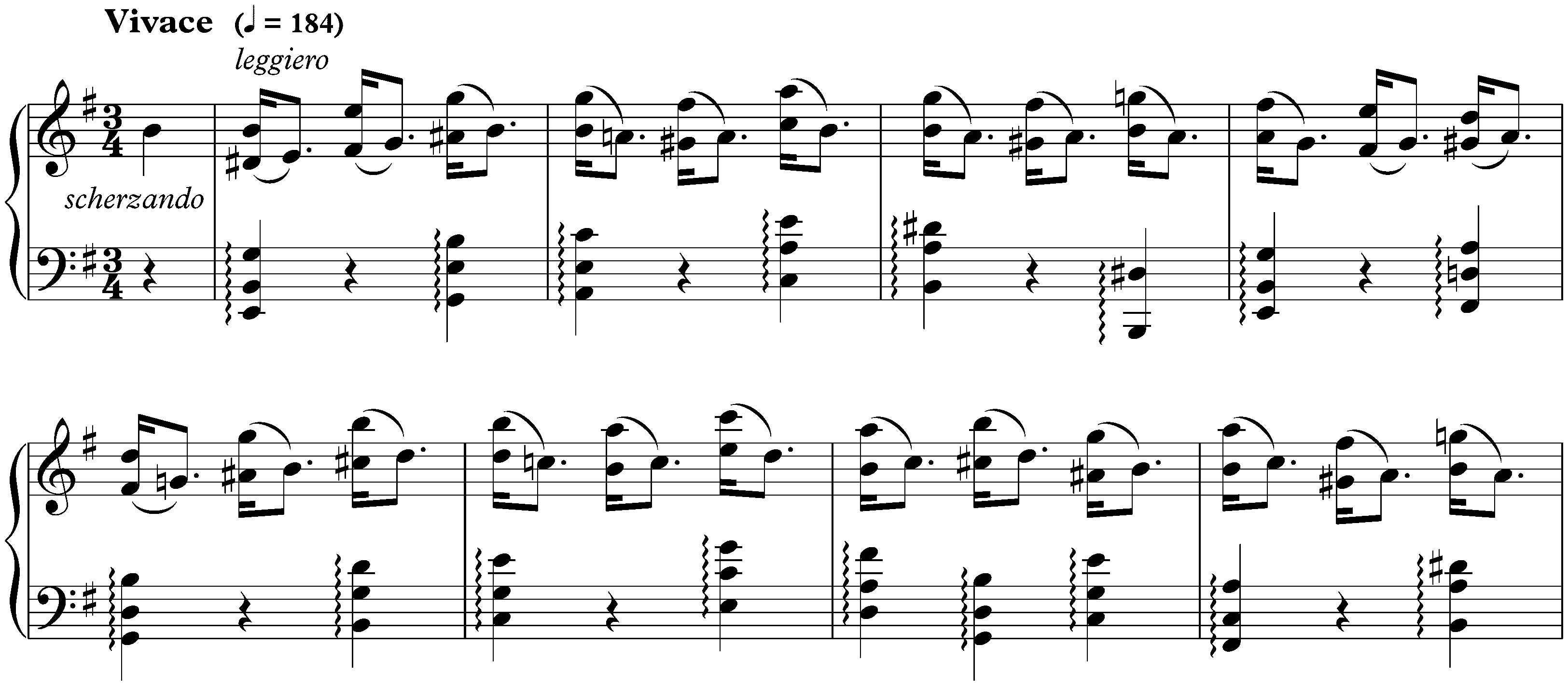 Twelve Études, op. 25; 5. E minor