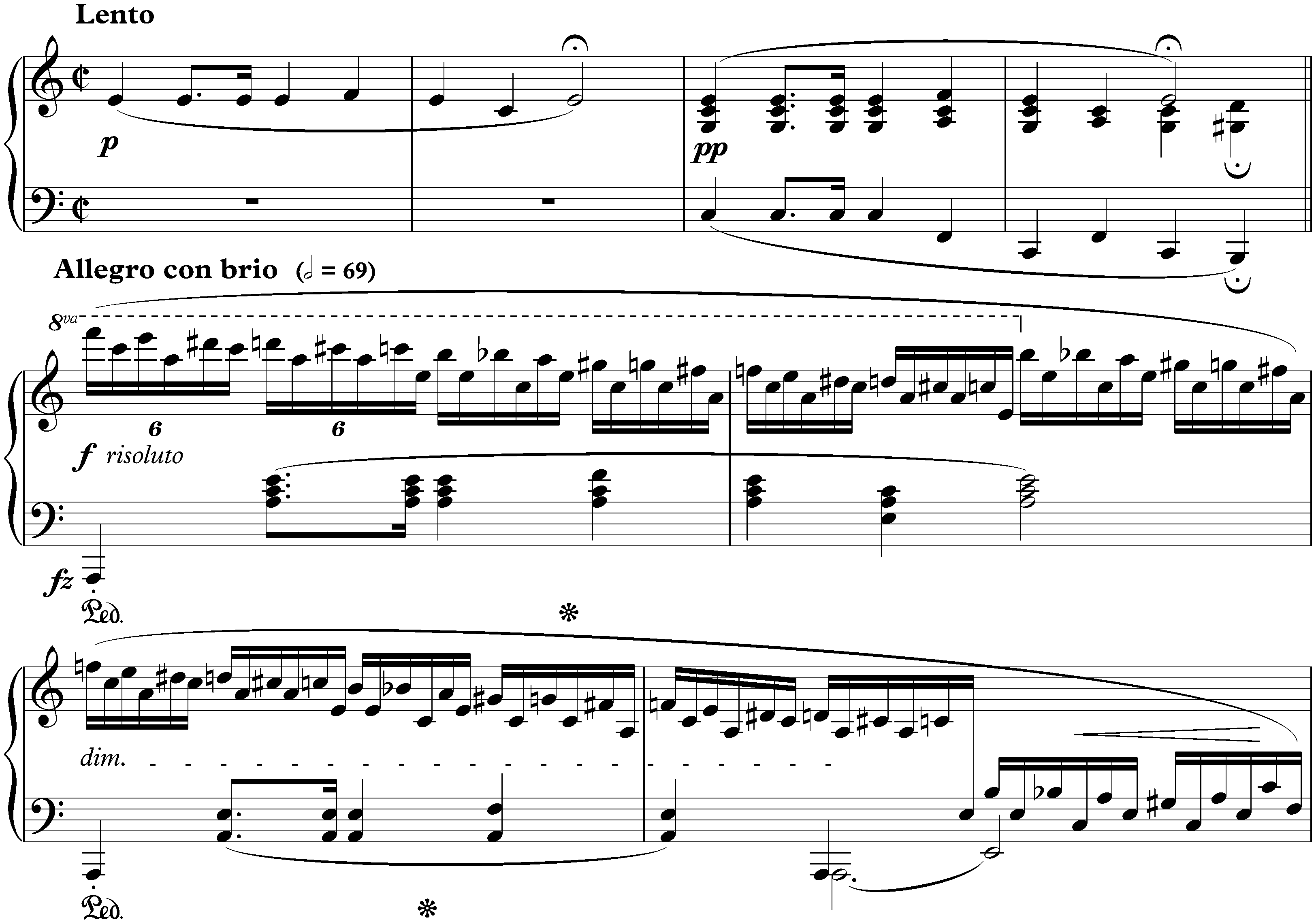 Twelve Études, op. 25; 11. A minor
