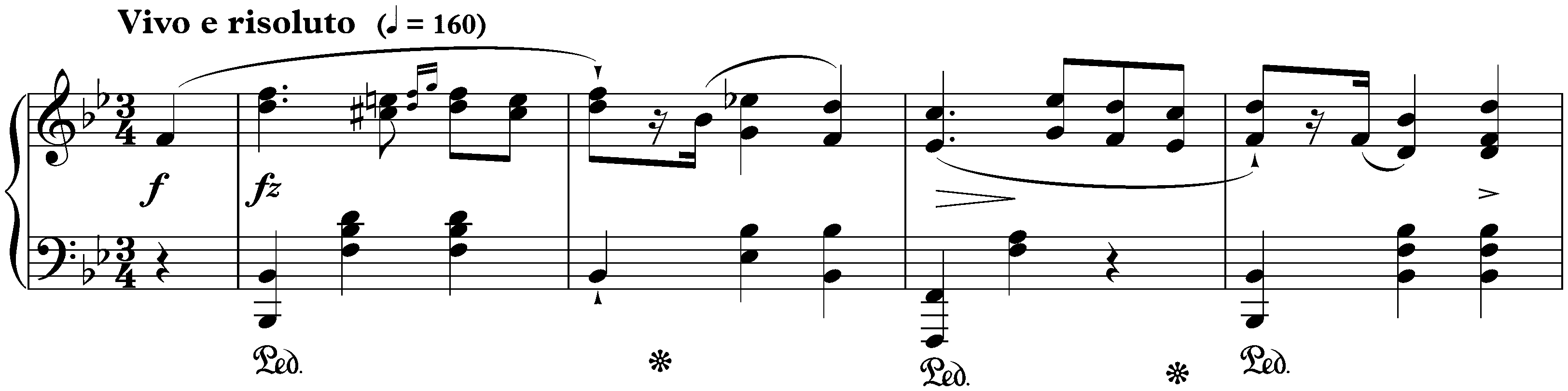 Four Mazurkas, op. 17; 1. B-flat major