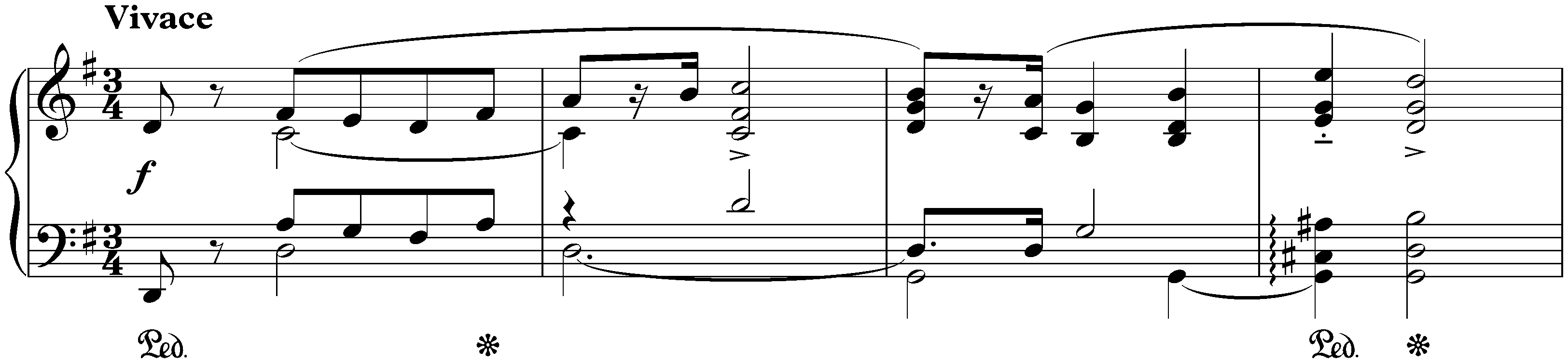 Three Mazurkas, op. 50; 1. G major