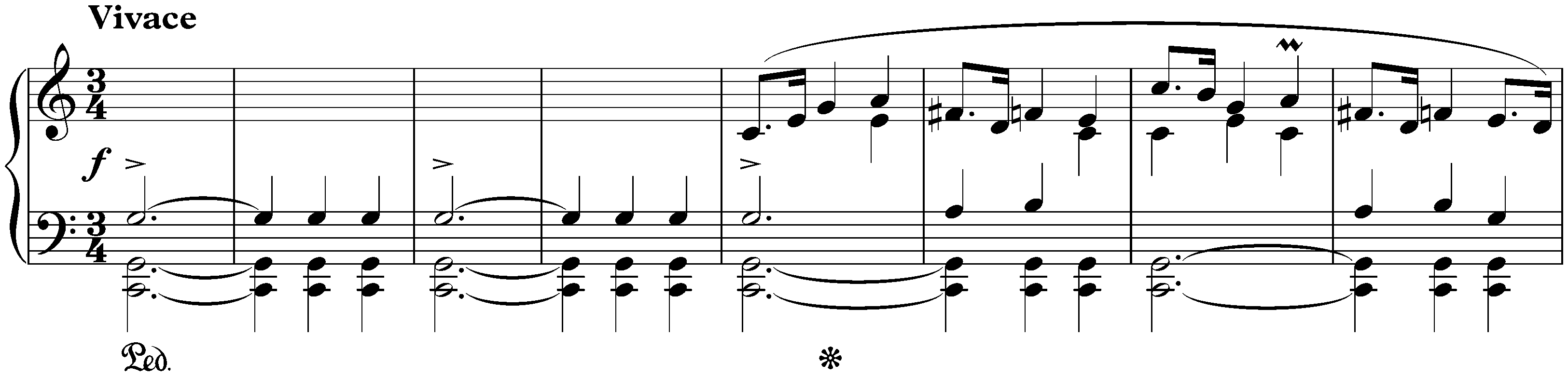 Three Mazurkas, op. 56; 2. C major