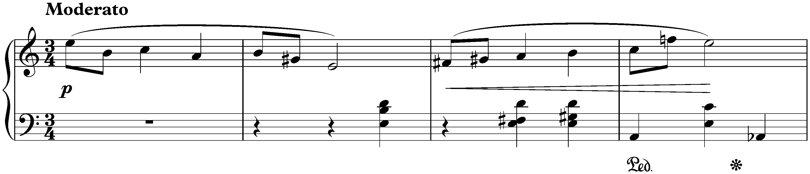 Three Mazurkas, op. 59; 1. A minor