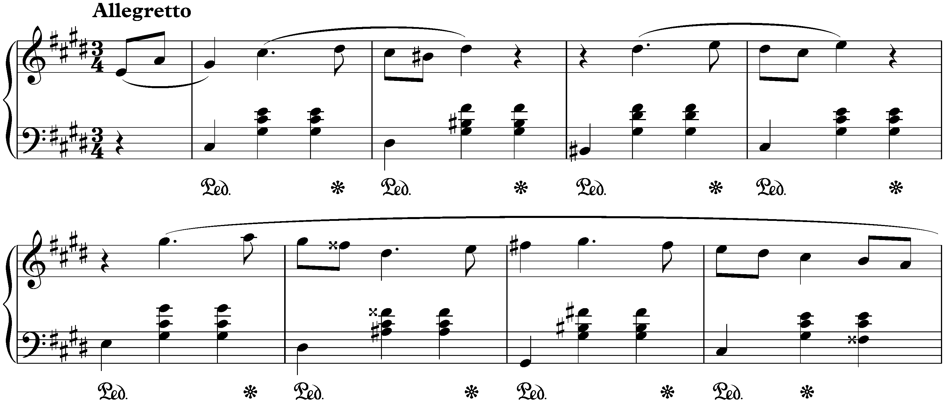 Three Mazurkas, op. 63; 3. C-sharp minor