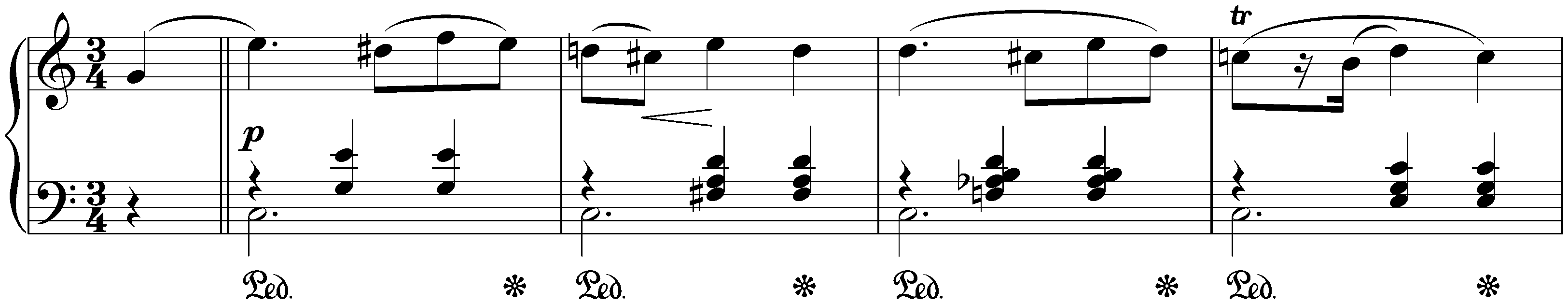 Four Mazurkas, op. 67; 3. C major