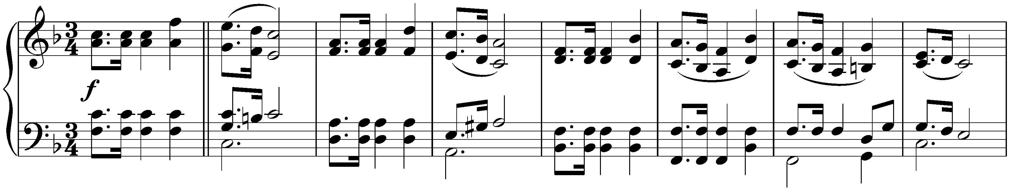 Four Mazurkas, op. 68; 3. F major
