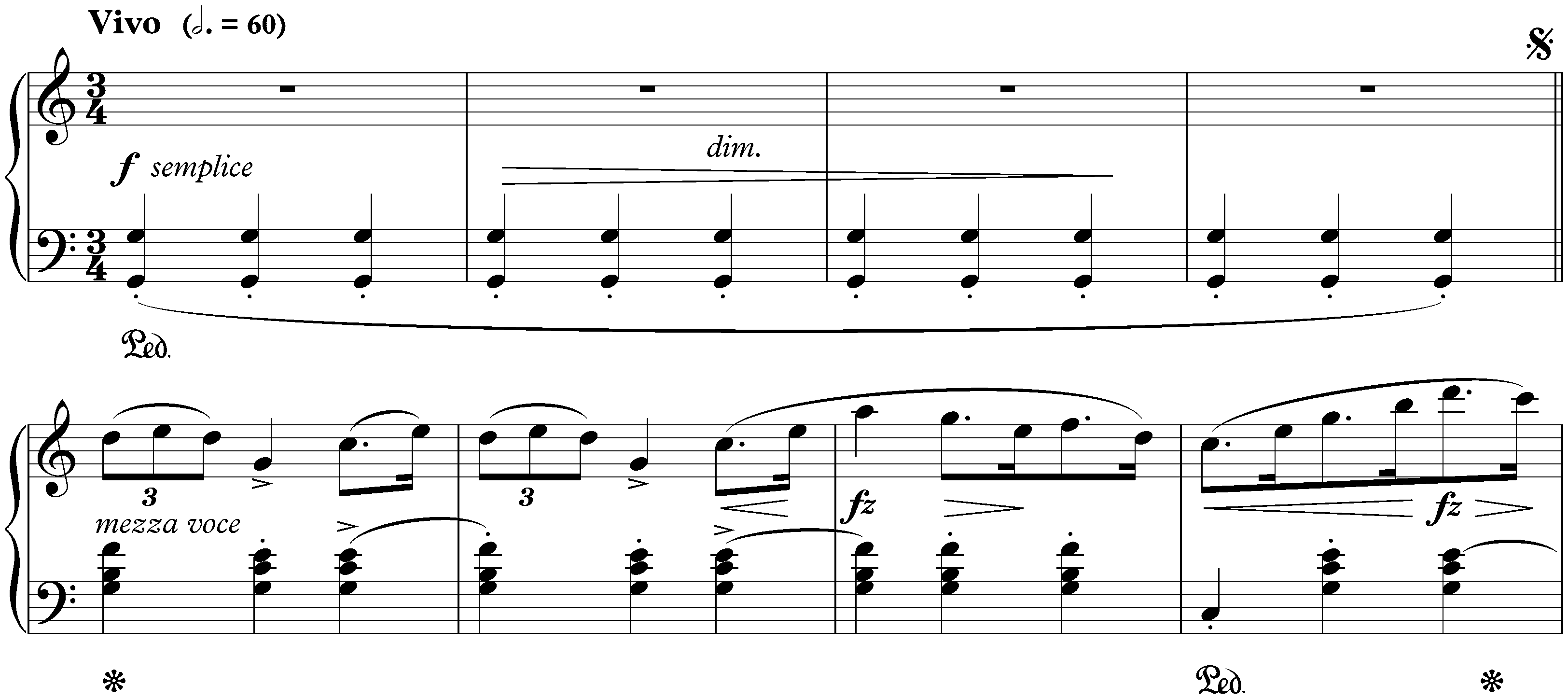 Five Mazurkas, op. 7; 5. C major