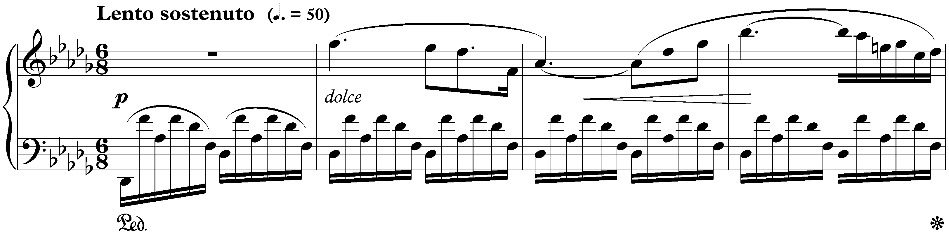 Two Nocturnes, op. 27; 2. D-flat major