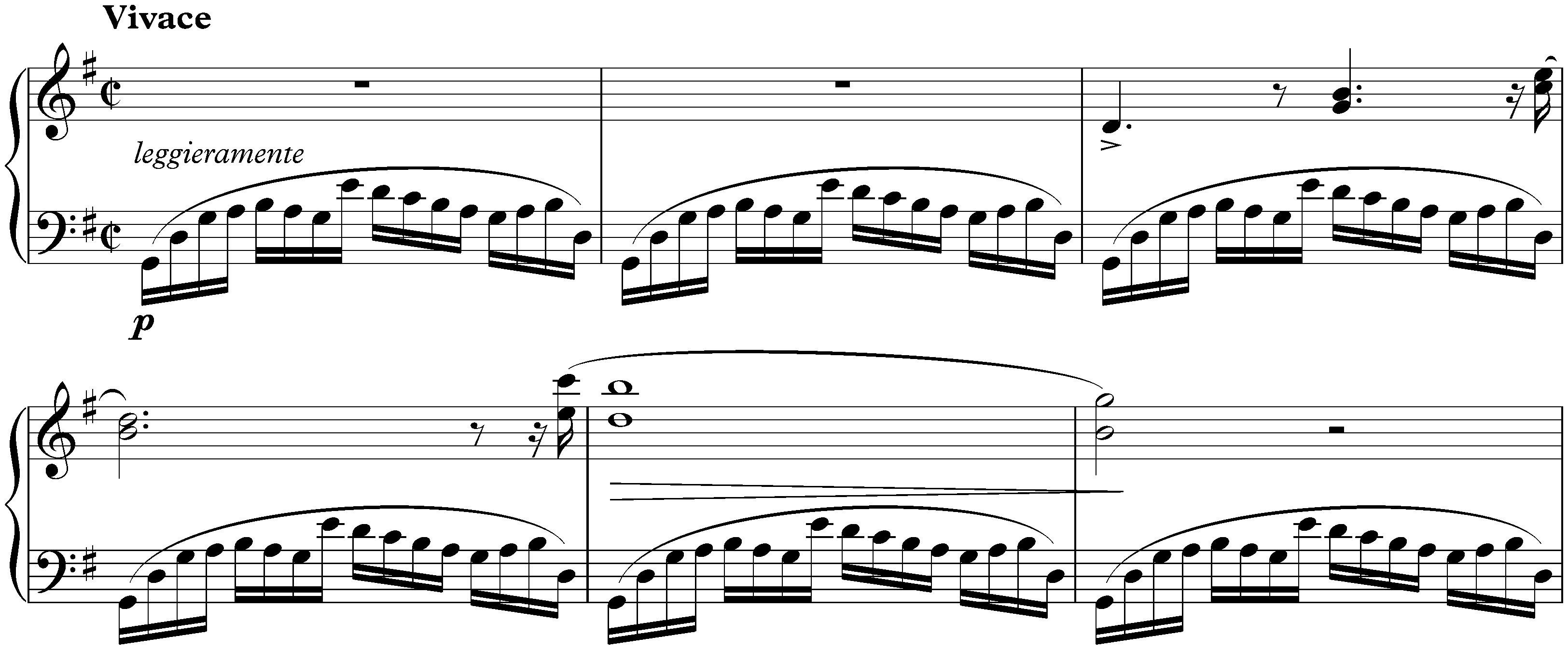 Twenty-four Préludes, op. 28; 3. G major