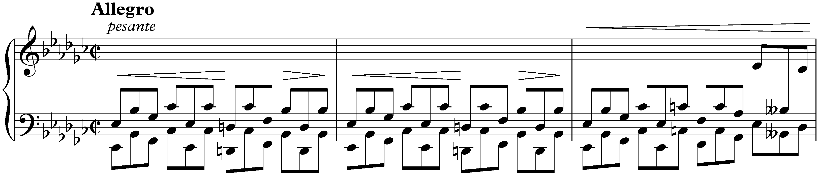 Twenty-four Préludes, op. 28; 14. E-flat minor