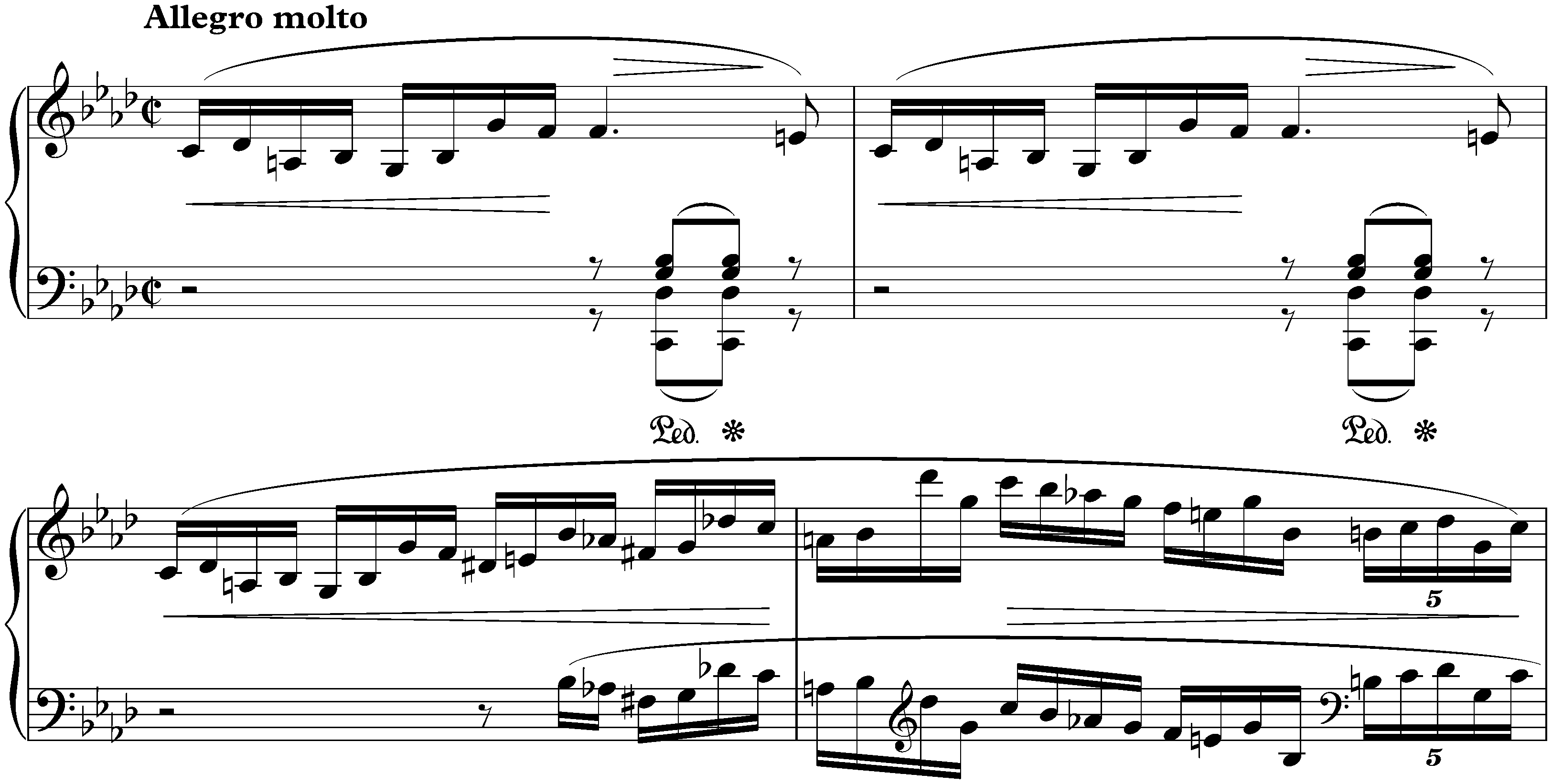 Twenty-four Préludes, op. 28; 18. F minor