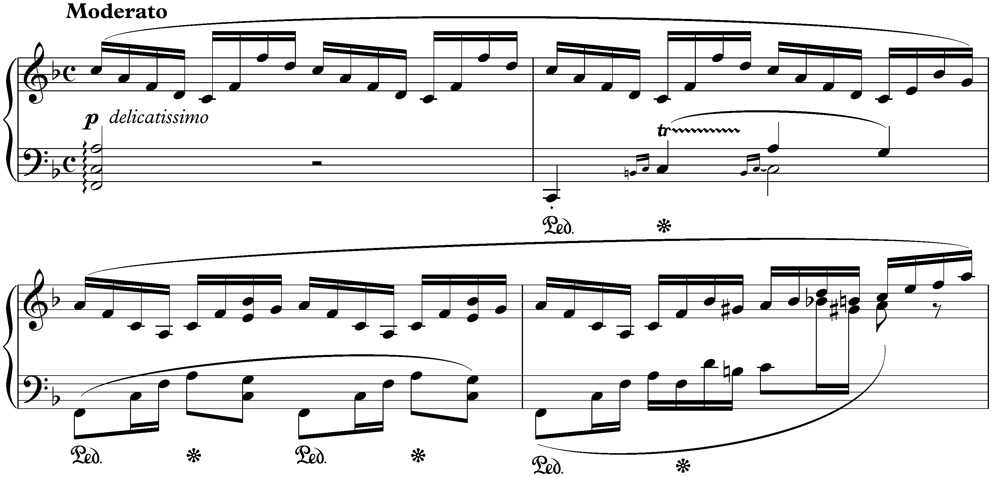 Twenty-four Préludes, op. 28; 23. F major
