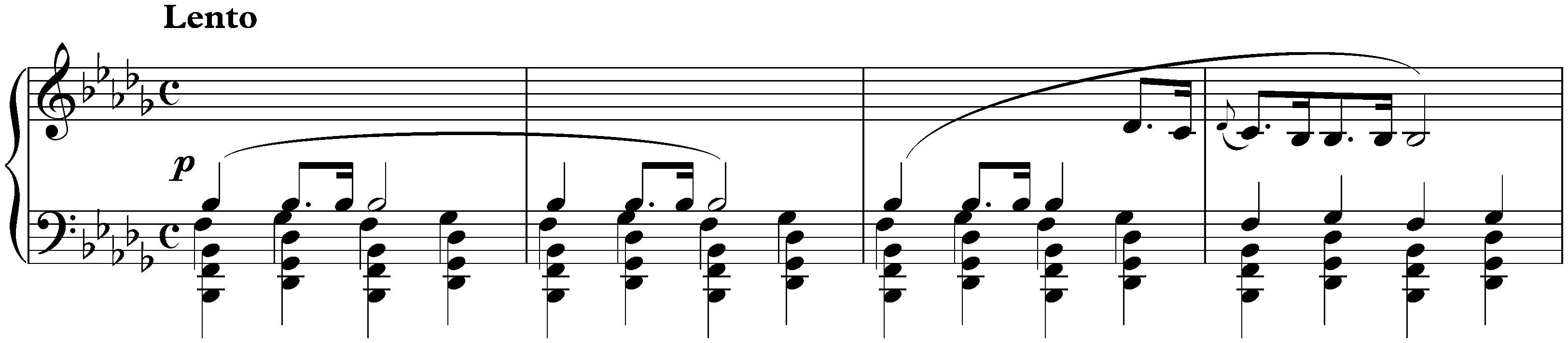 Sonata no. 2 in B-flat minor, op. 35; 3. Marche funèbre: Lento