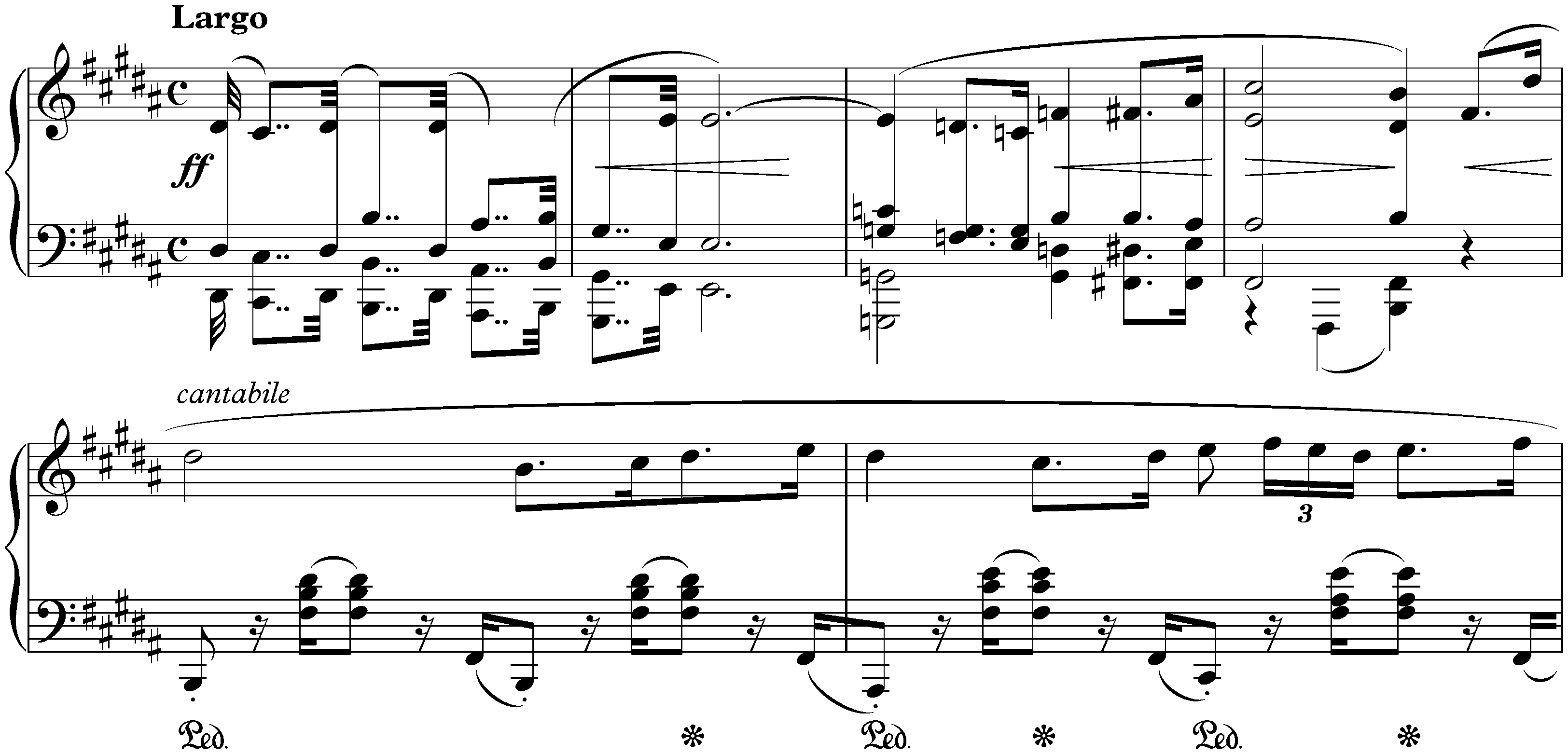 Sonata no. 3 in B minor, op. 58; 3. Largo