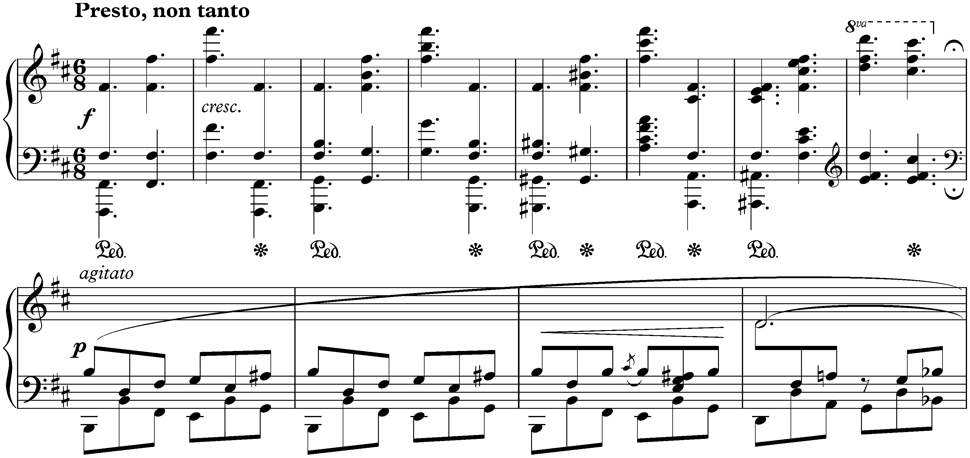 Sonata no. 3 in B minor, op. 58; 4. Finale: Presto, non tanto