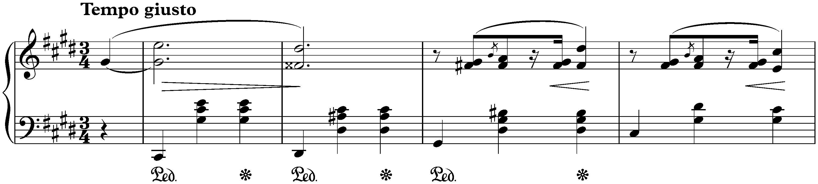 Three Valses, op. 64; 2. C-sharp minor