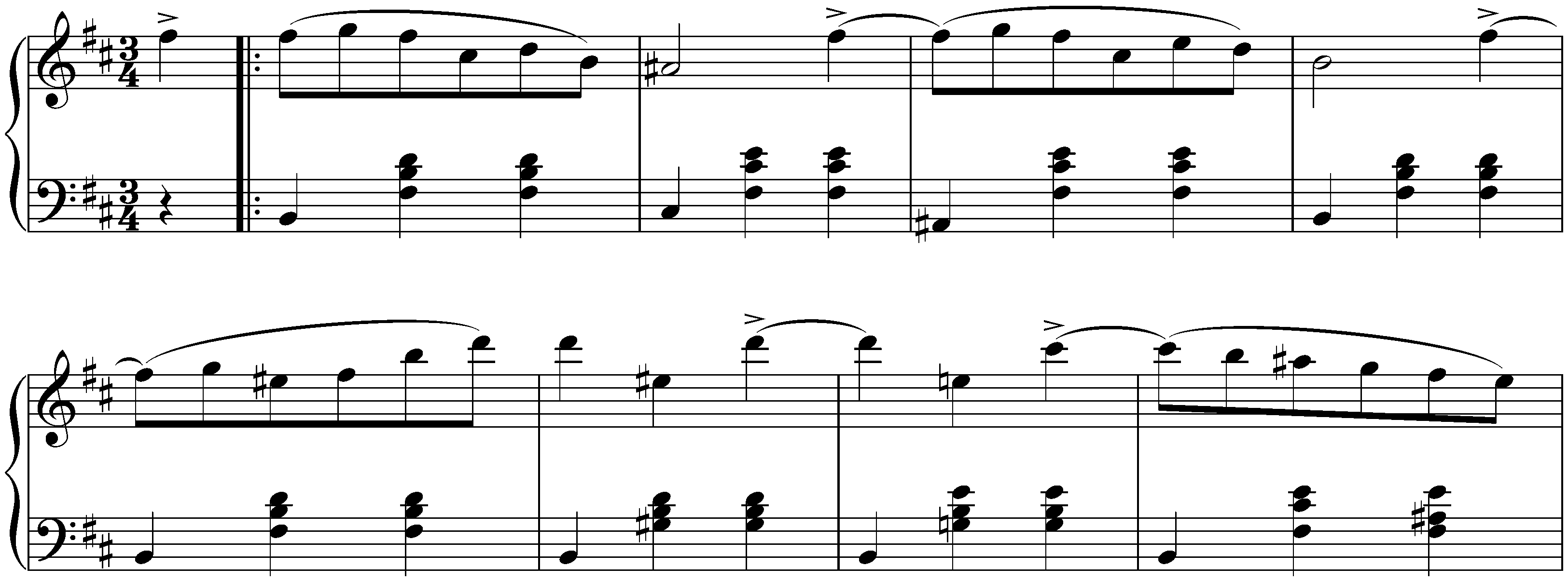 Two Valses, op. 69; 2. B minor