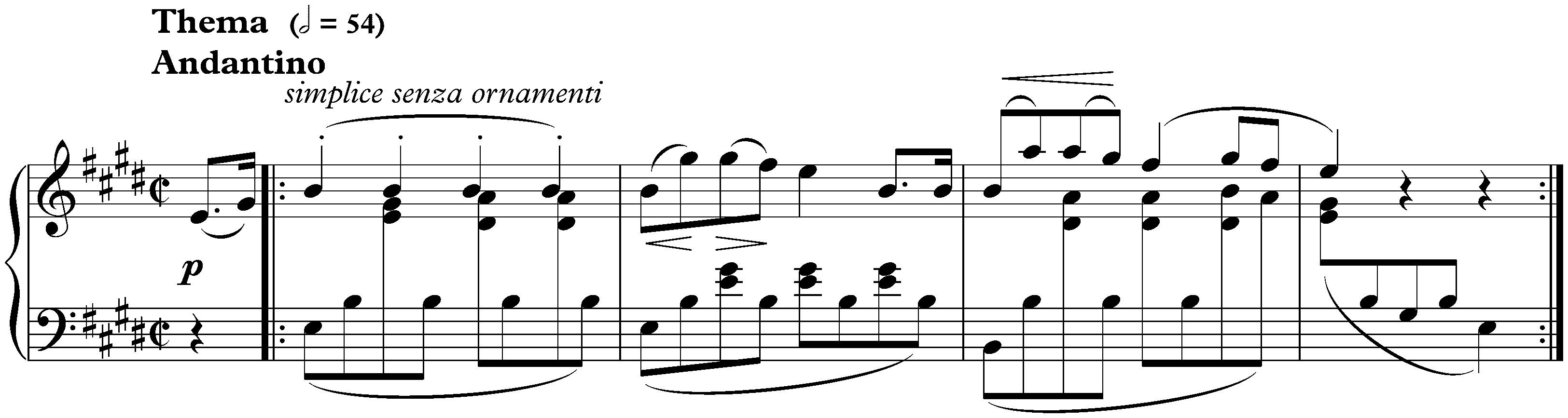 Variations on a German national air, KK IVa/4