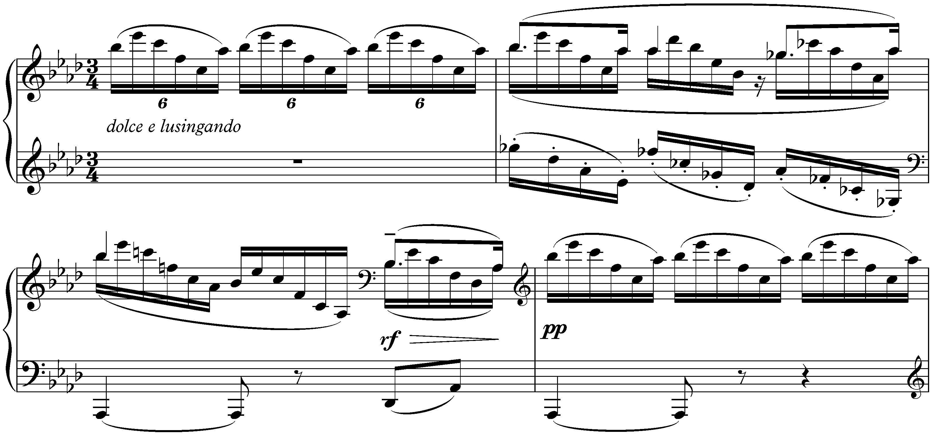Douze Études; 11. Pour les Arpèges composés