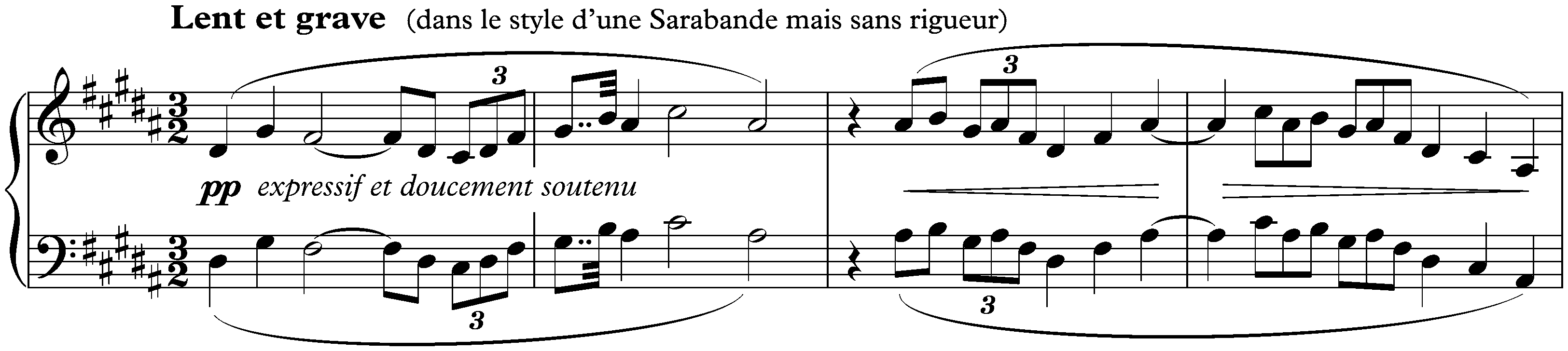 Images, Série 1; 2. Hommage à Rameau