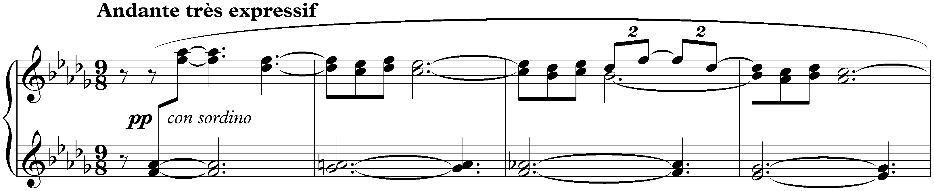 Suite bergamasque; 3. Clair de lune