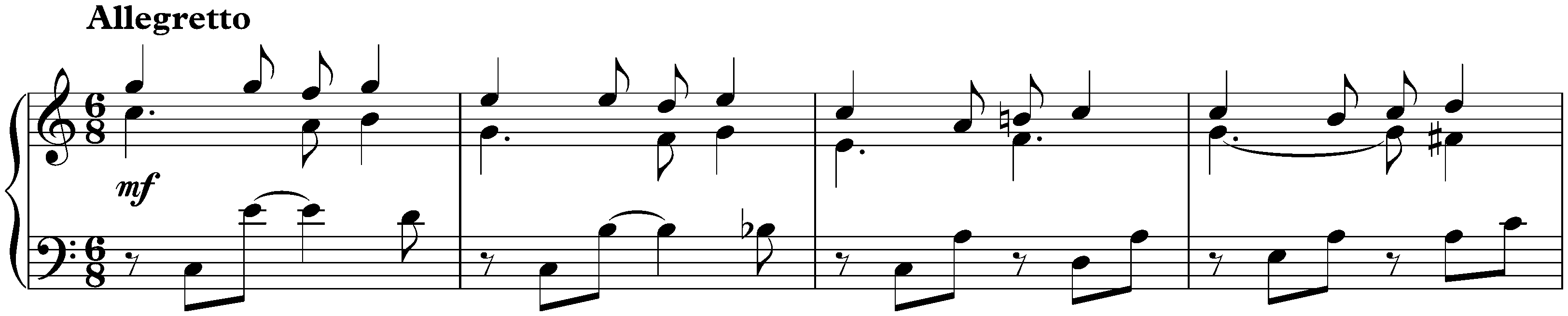 Barcarolle no. 13 in C major, op. 116