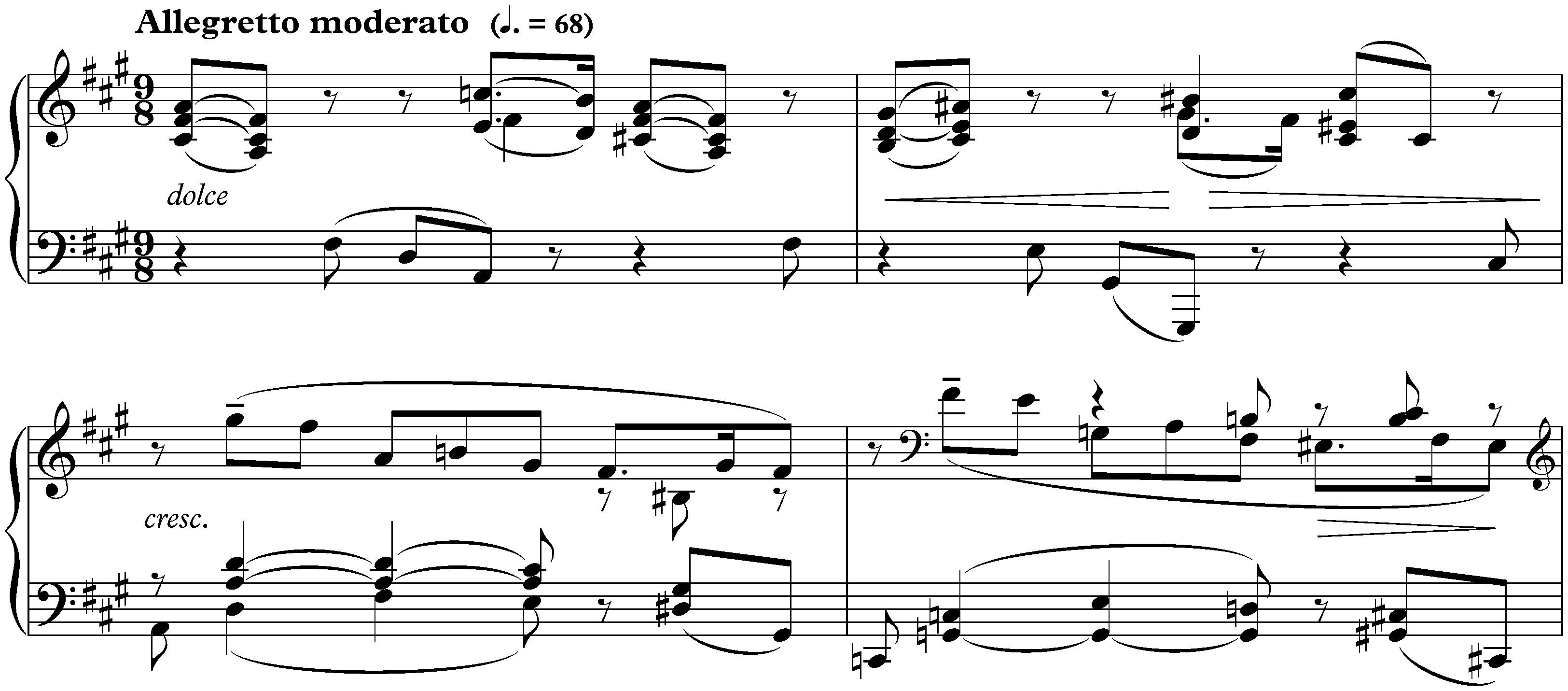 Barcarolle no. 5 in F-sharp minor, op. 66