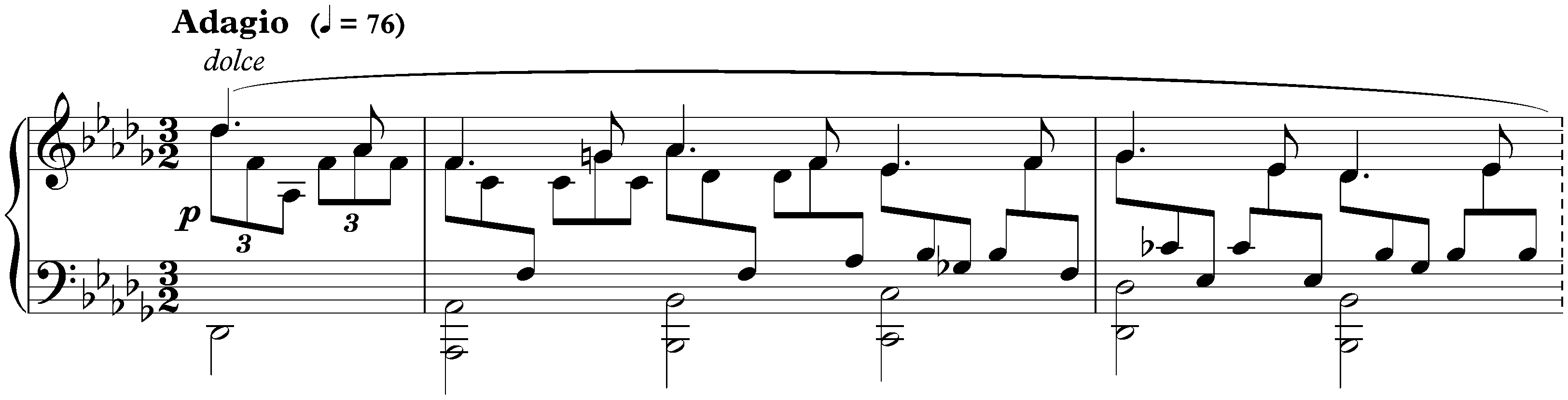 Nocturne no. 6 in D-flat major, op. 63