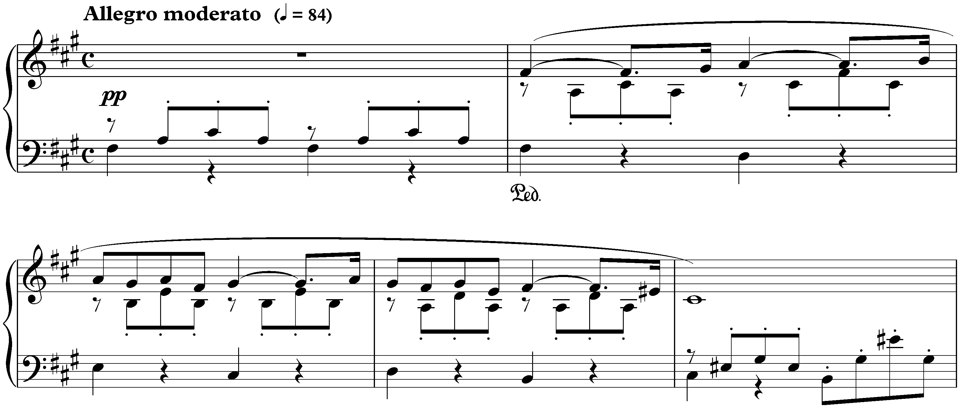 Pavane in F-sharp minor, op. 50