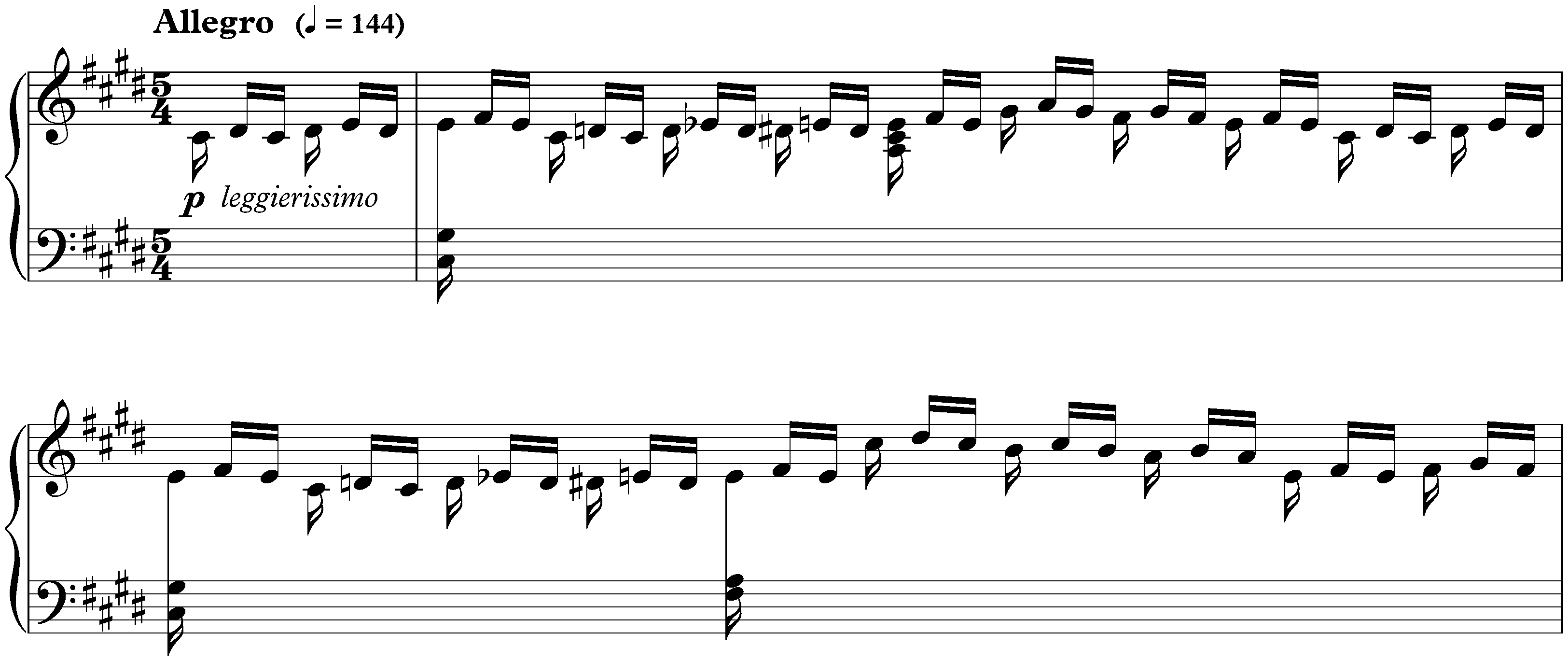 Neuf Préludes, op. 103; 2. C-sharp minor