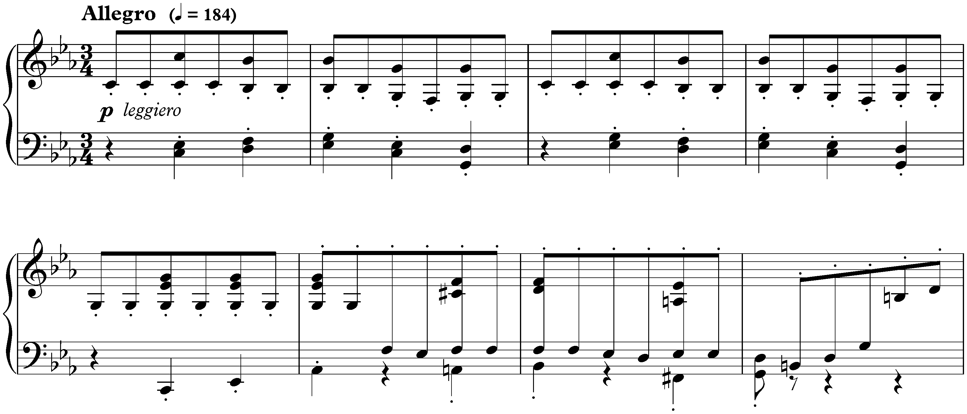 Neuf Préludes, op. 103; 8. C minor