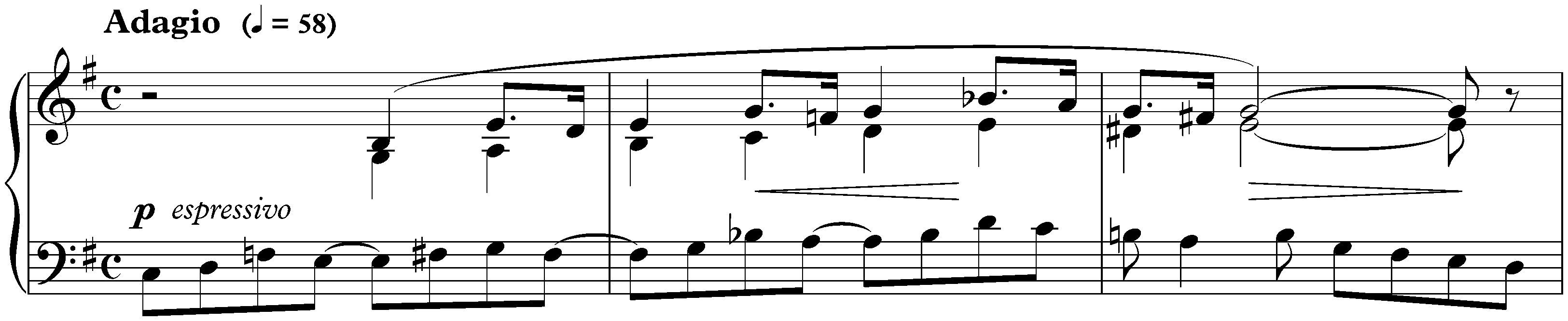 Neuf Préludes, op. 103; 9. E minor