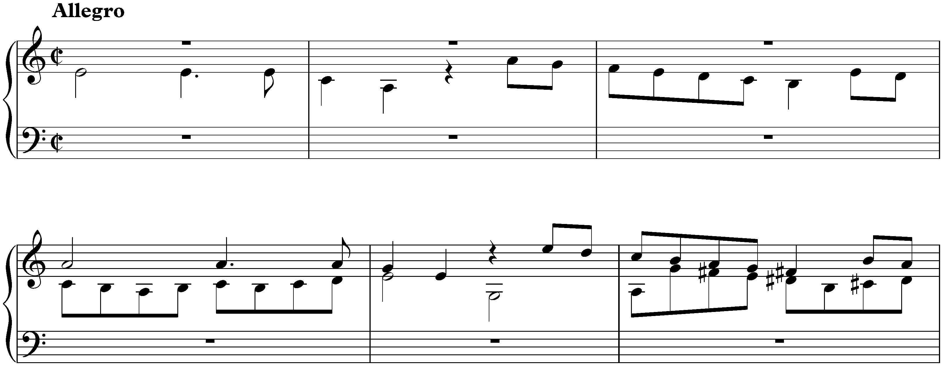Seven Fugues, EG 184a–g; 4. Fugue in A minor