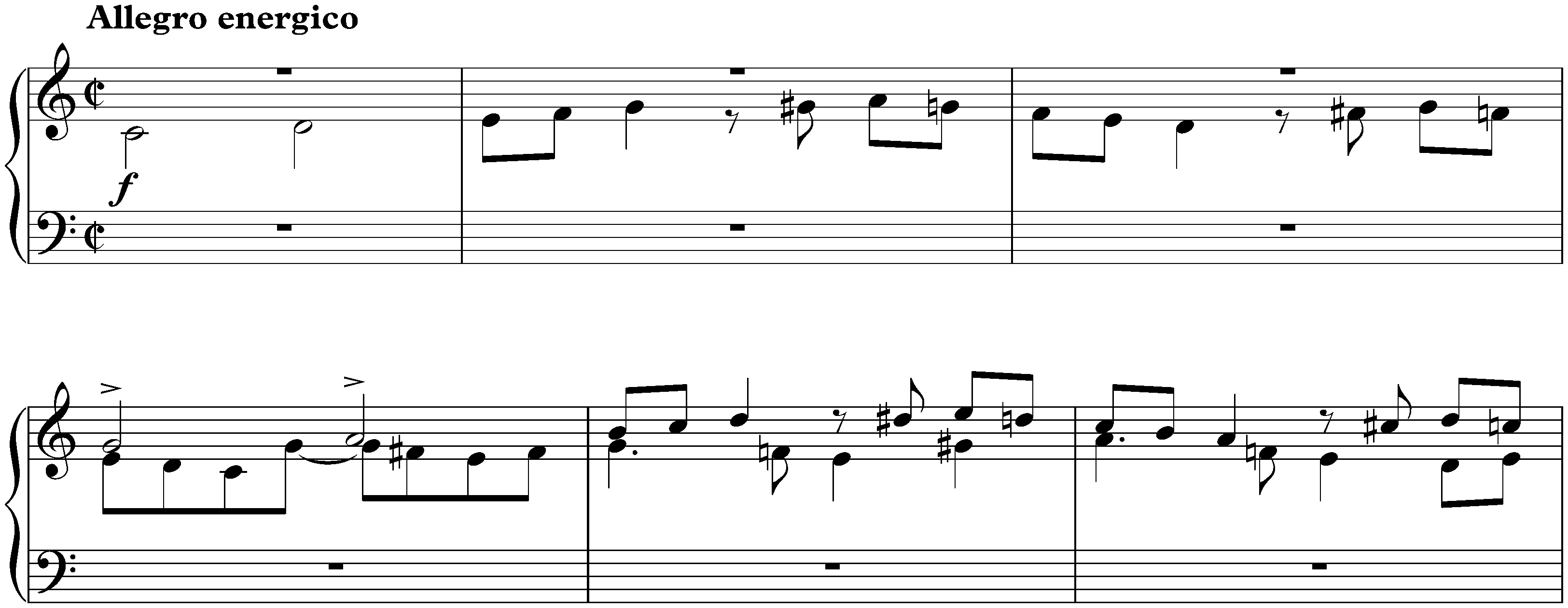 Seven Fugues, EG 184a–g; 6. Fugue in C major