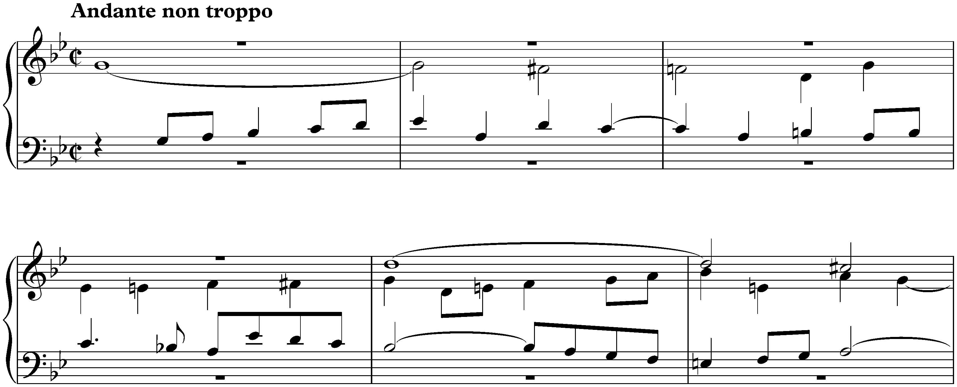 Seven Fugues, EG 184a–g; 7. Double Fugue in G minor